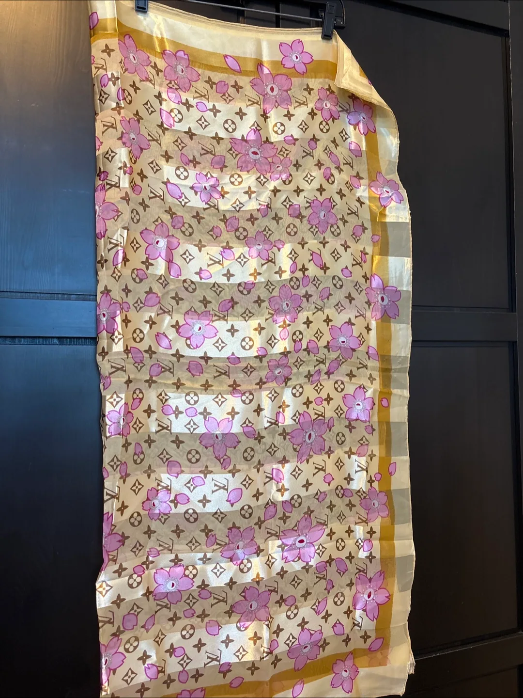 Floral patterned scarf thumbnail