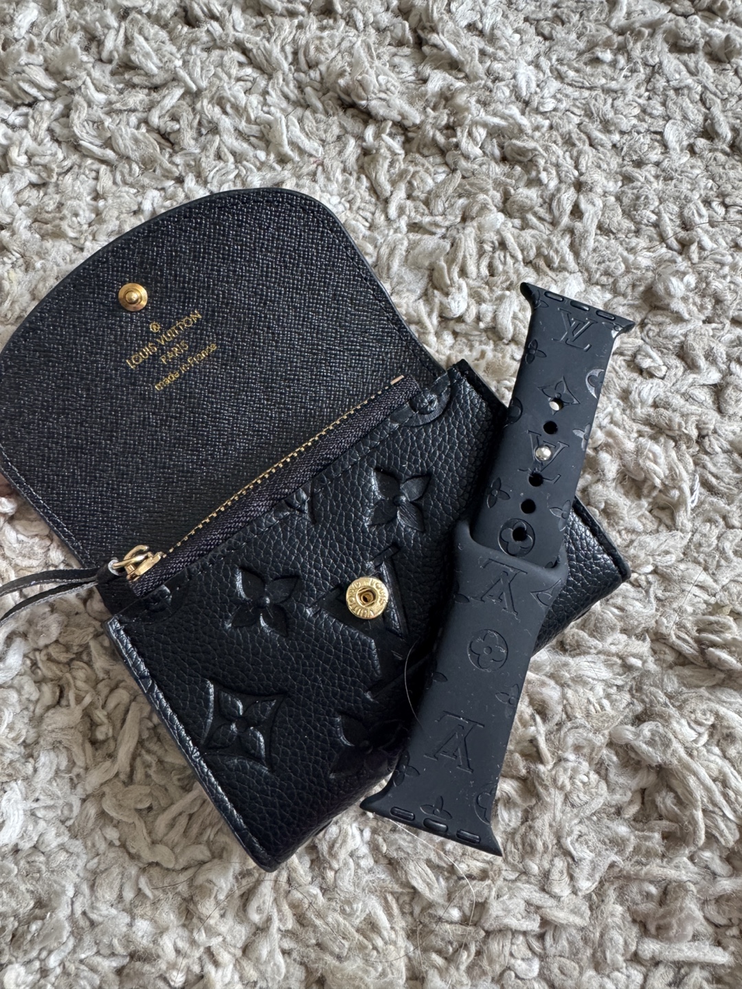 Louis Vui Wallet & Apple Watch Band