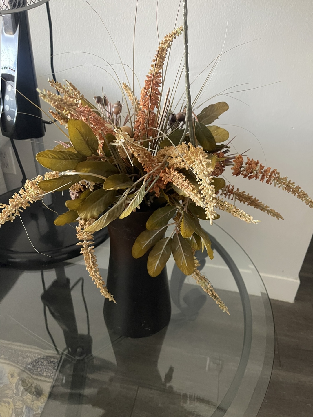 Autumnal Artificial Flower Arrangement