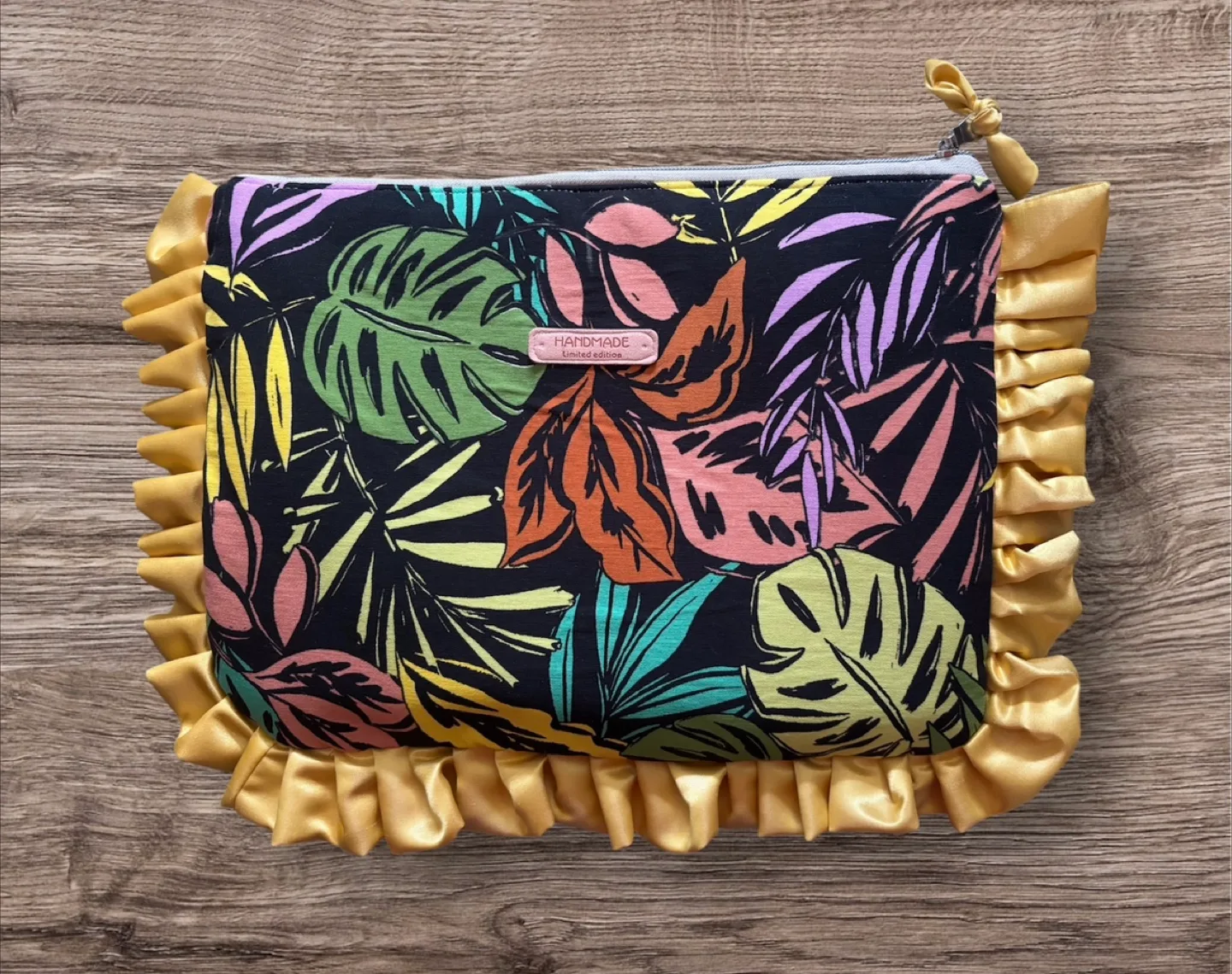 Handmade Tropical Laptop sleeve thumbnail