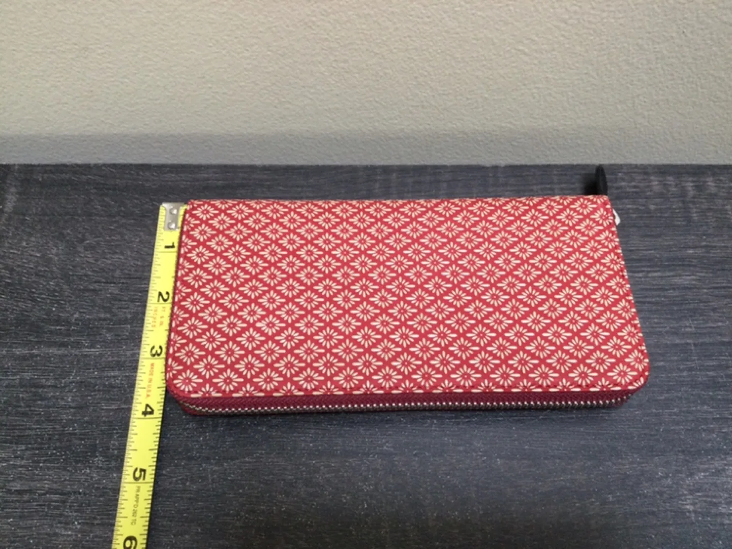 INDEN-YA Zipper Long Wallet Japan leather craft image indicator(4)