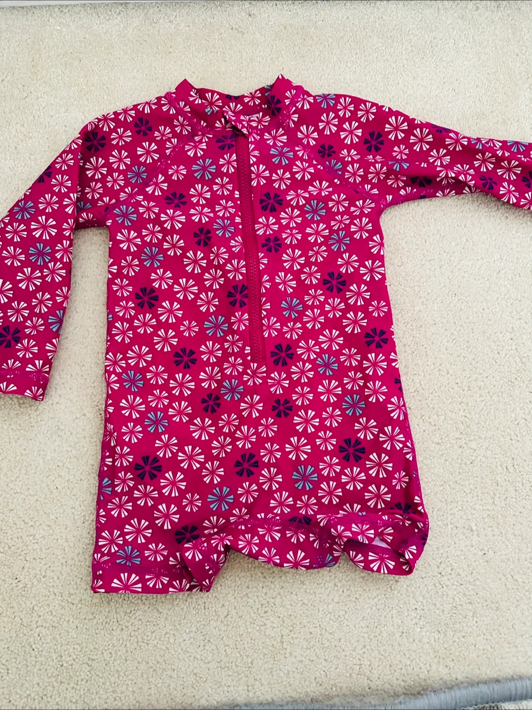 Tea Collection Girls Long Sleeve Rashguard Swimsuit thumbnail
