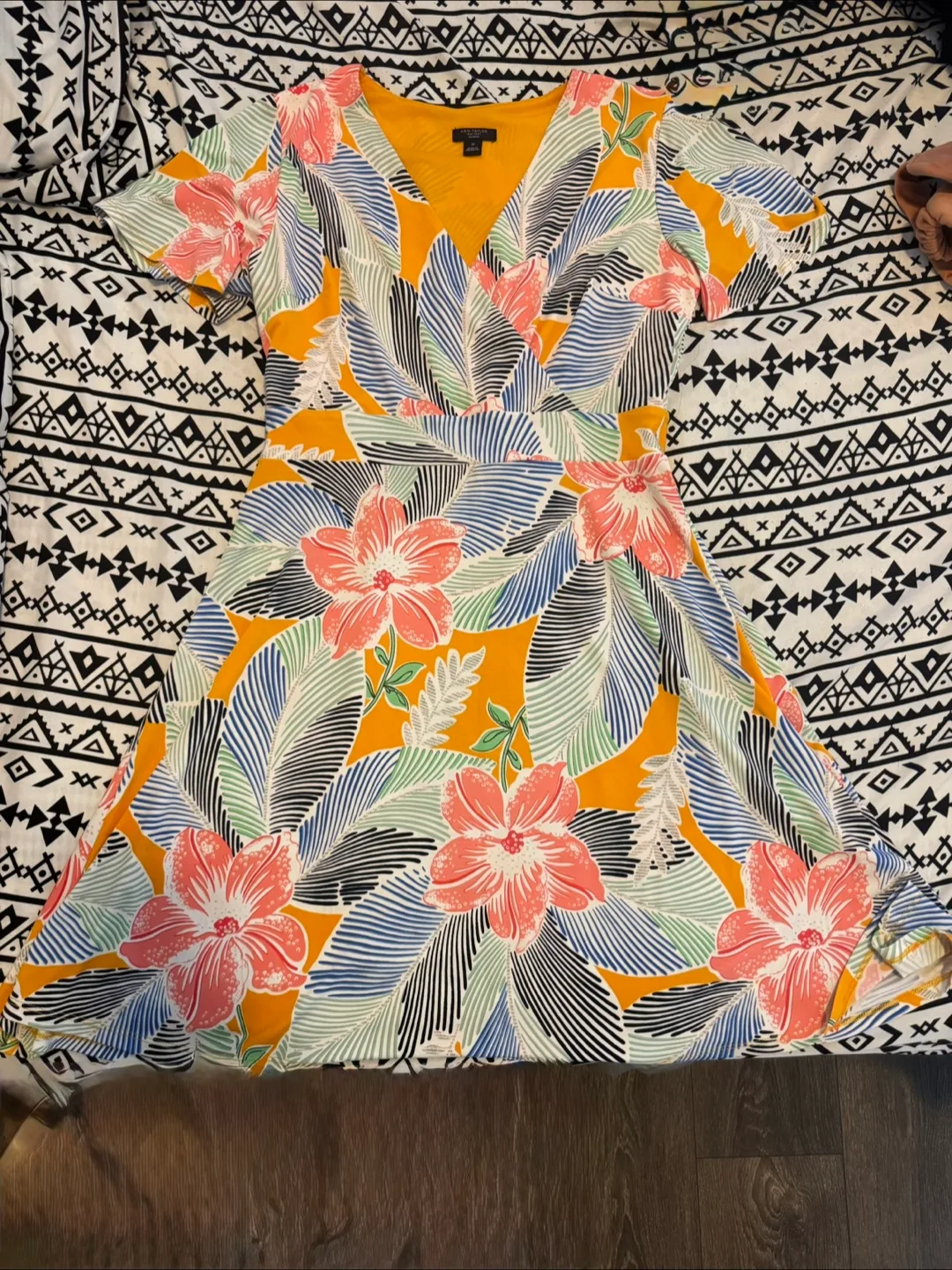Ann Taylor Petite Floral Dress thumbnail