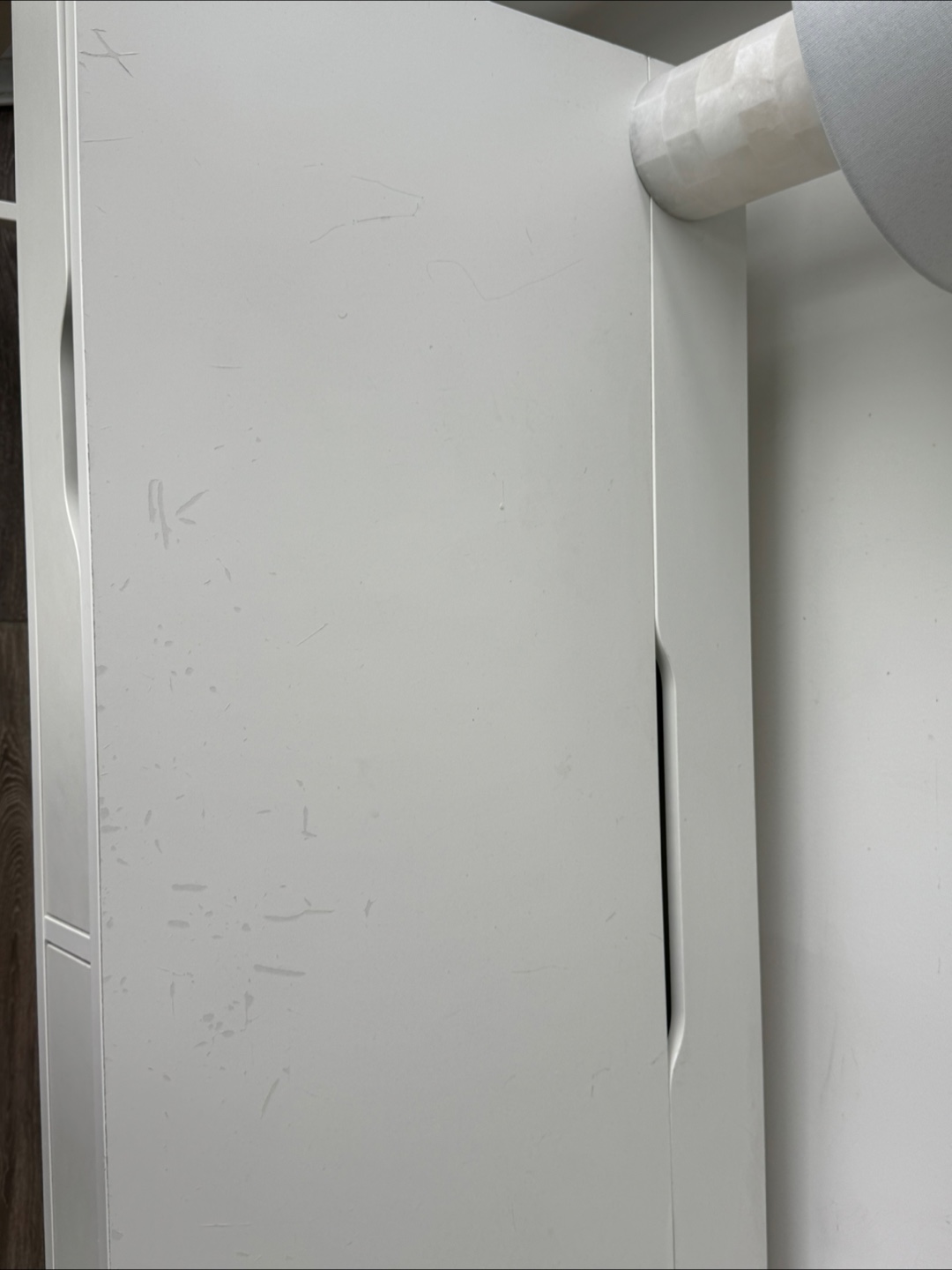 White Desk with Two Drawers - photo 4