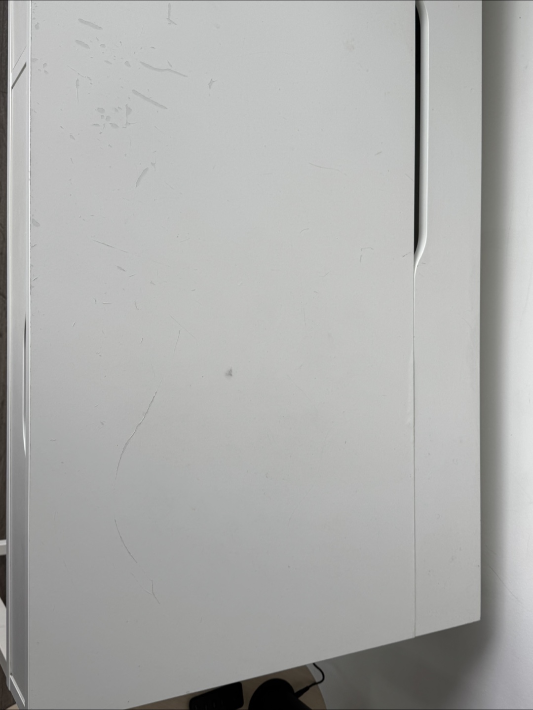 White Desk with Two Drawers - photo 3