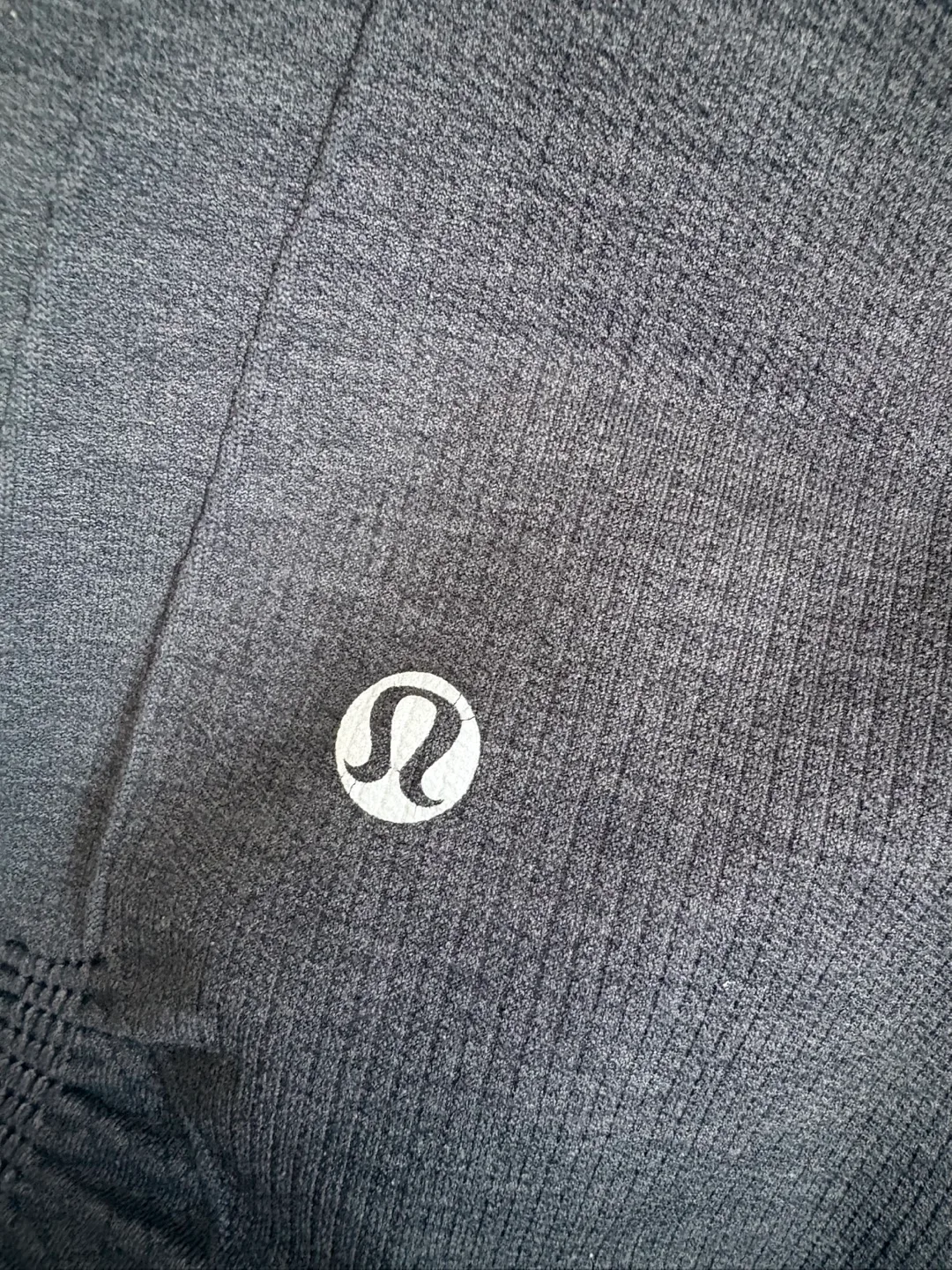 Lululemon Black Cropped Leggings Sz 8 image indicator(5)