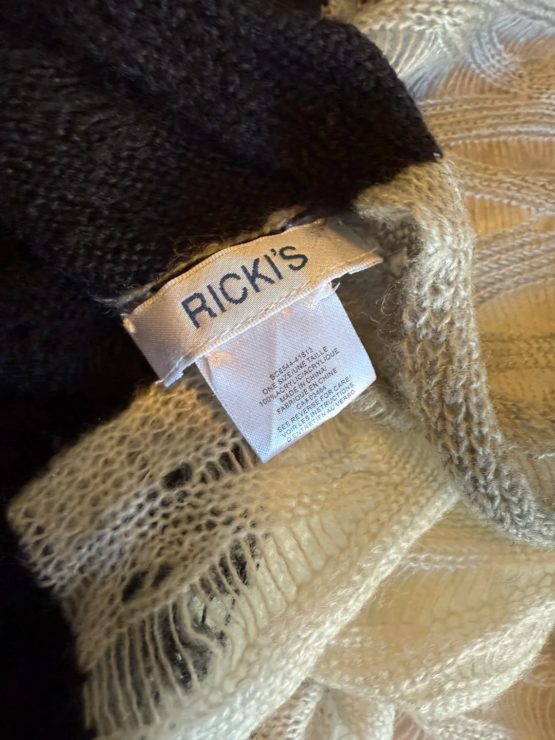 Ricki's Knitted light endless Scarf - Multicoloured 🏒 image indicator(3)