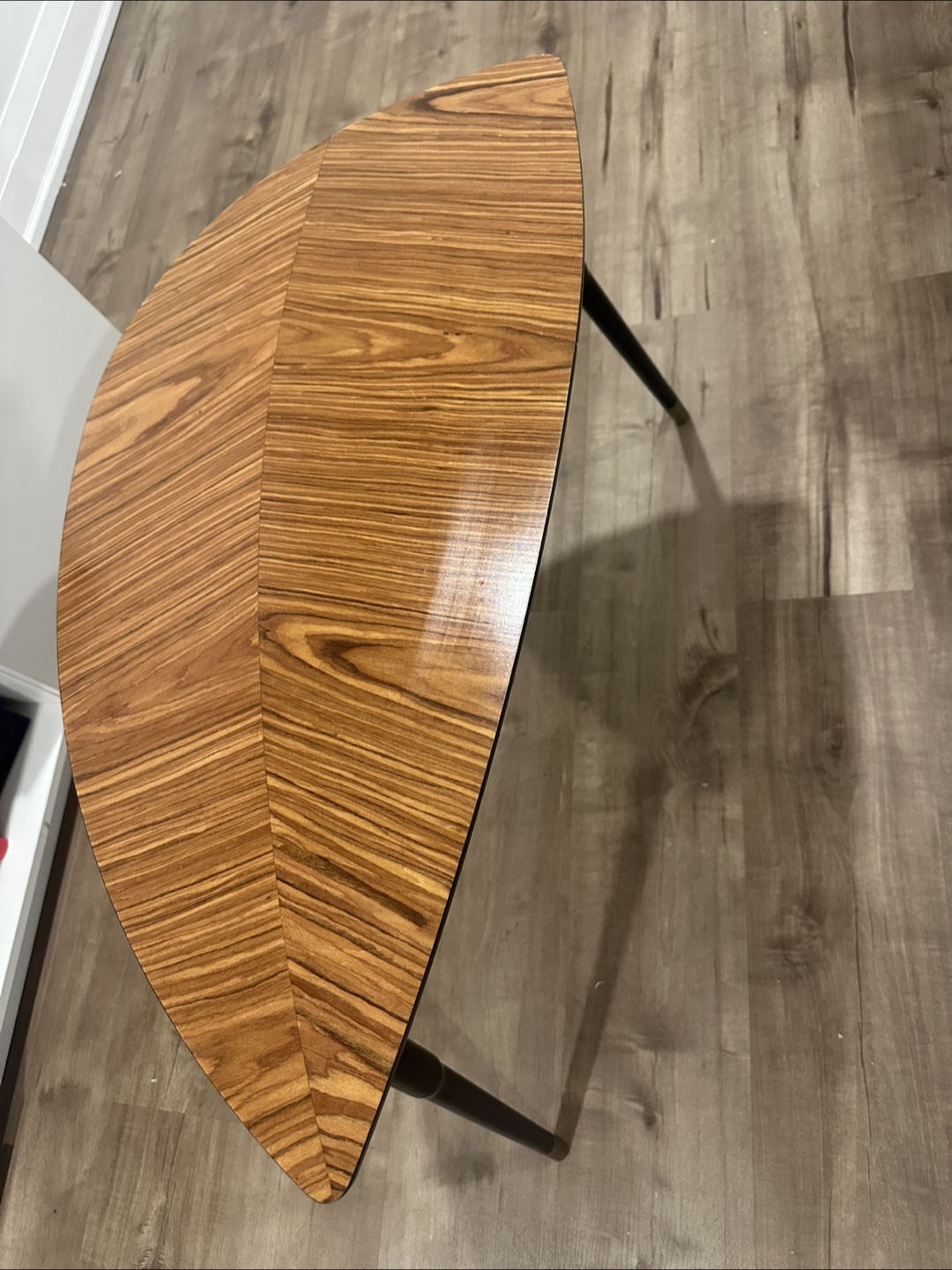 Unique Leaf-Shaped Side Table