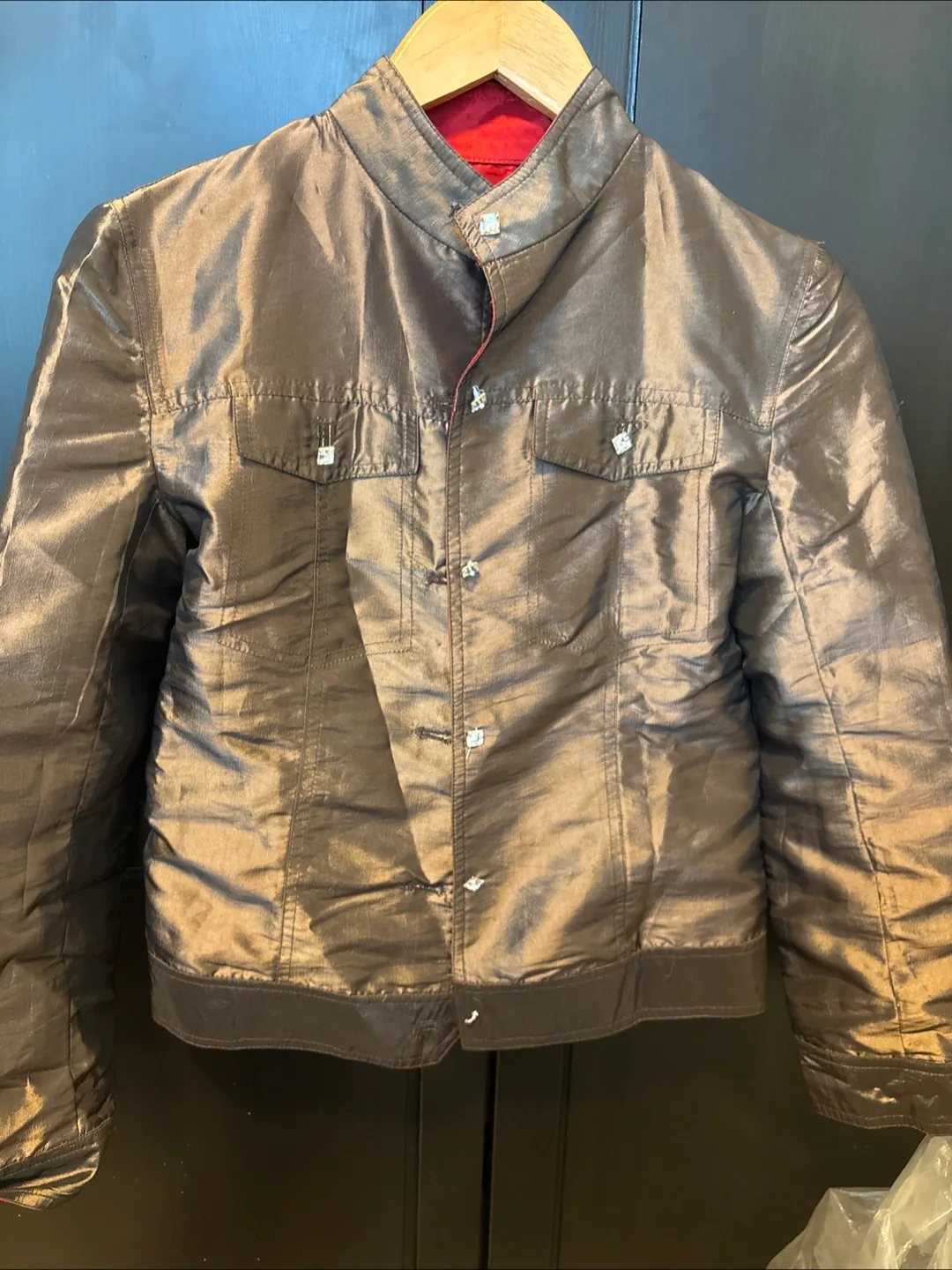 Grace Chuang New York Women's Size Small Metallic Jacket thumbnail