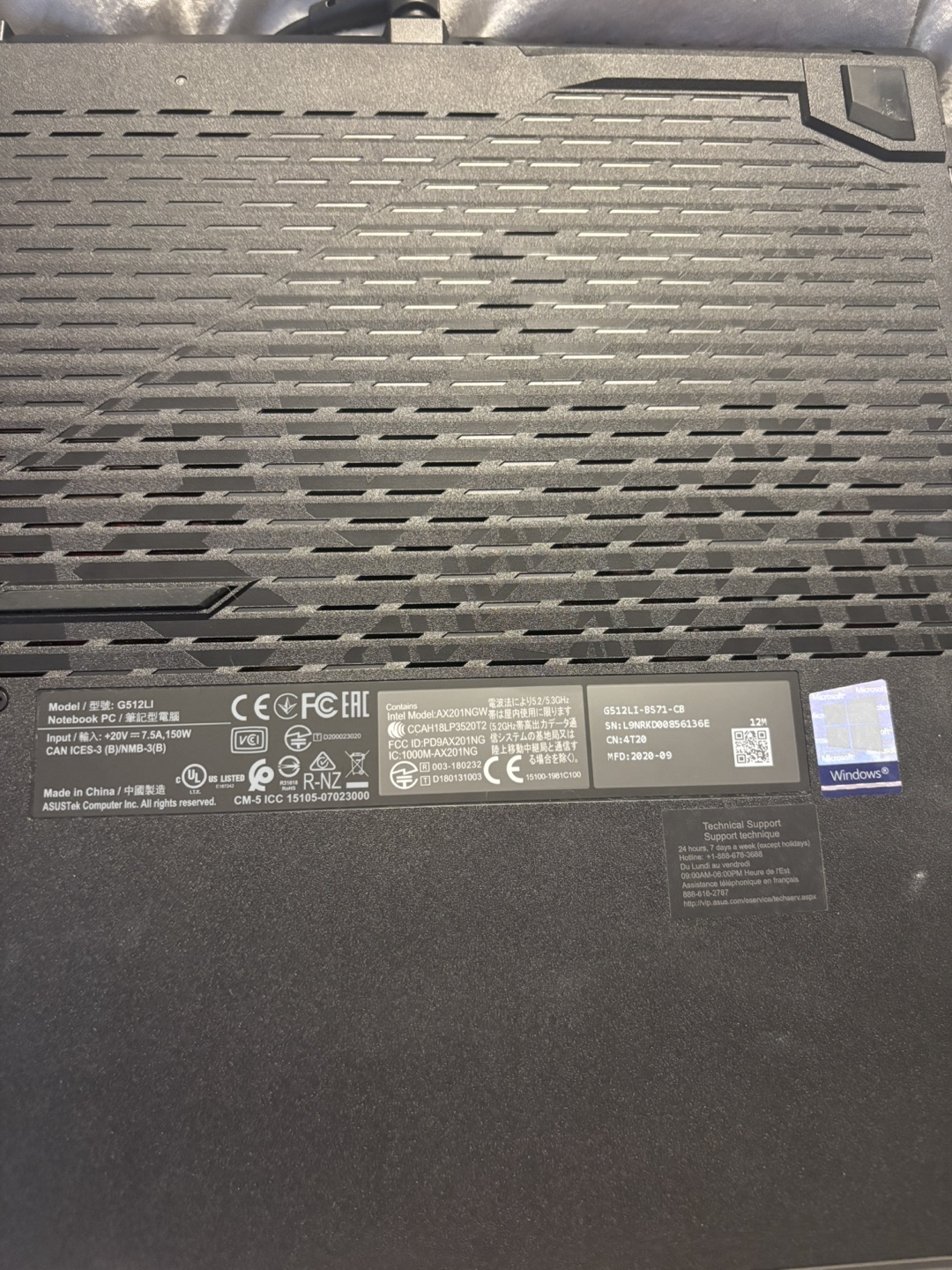 ASUS ROG Strix G512LI Gaming Laptop - photo 2