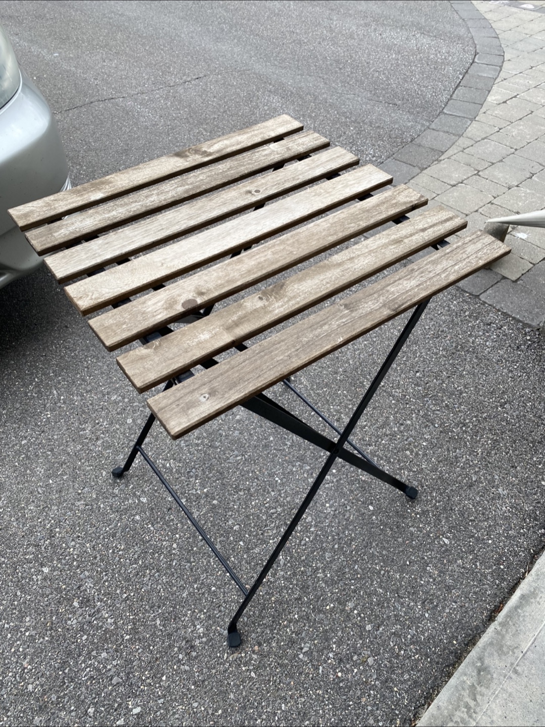 Patio bistro set table with two chairs - photo 3