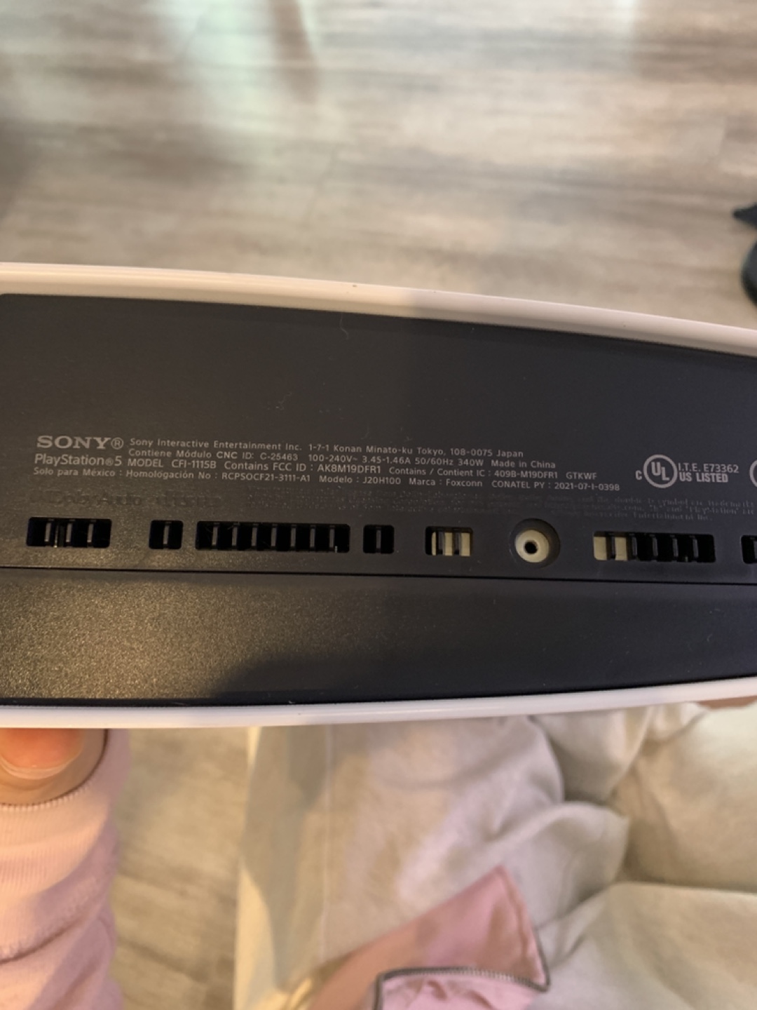 PlayStation 5 Console with Two Controllers - photo 2