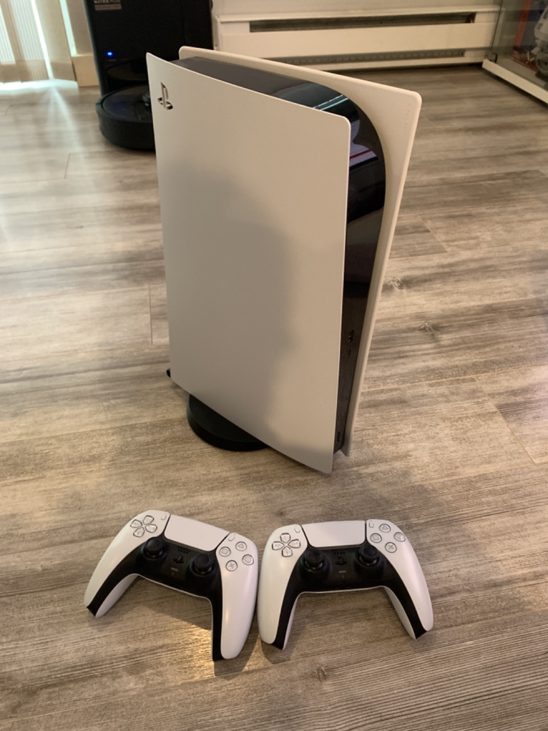 PlayStation 5 Console with Two Controllers
