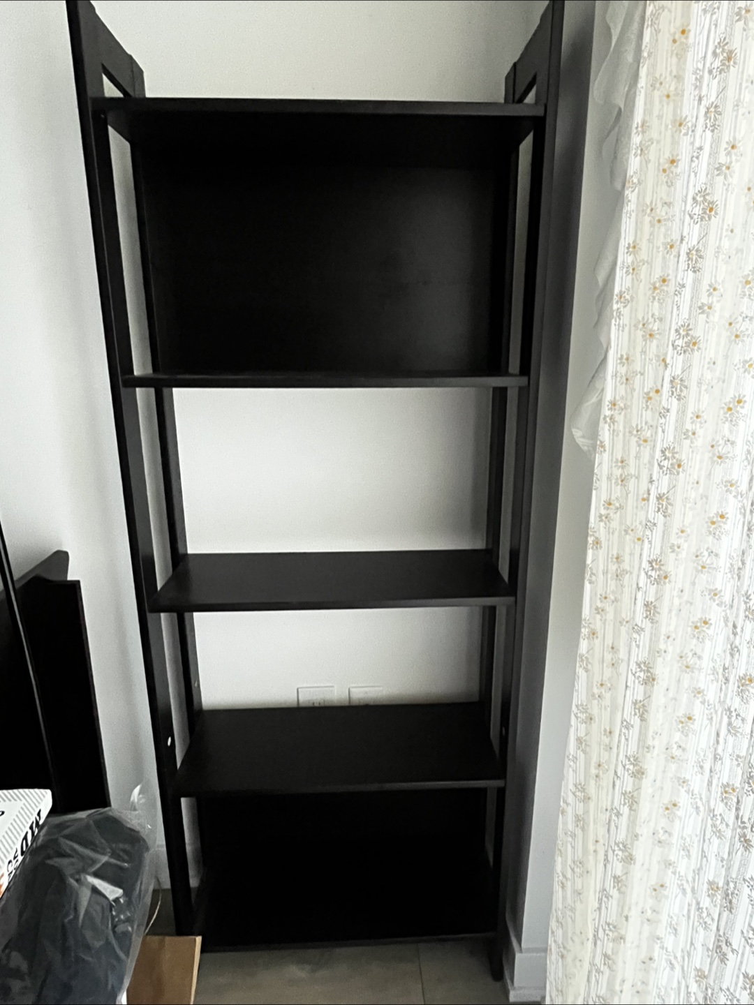 LAIVA Bookcase(shelves) - Black-Brown - 62x165 cm - photo 2
