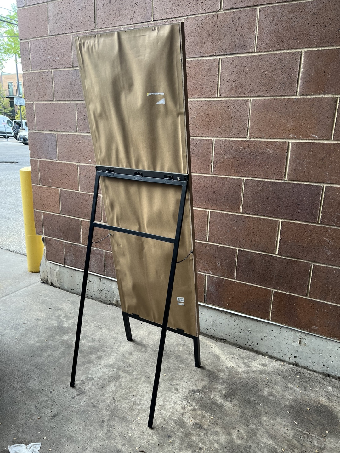 Full Length Leaner Mirror with Wooden Frame - photo 4