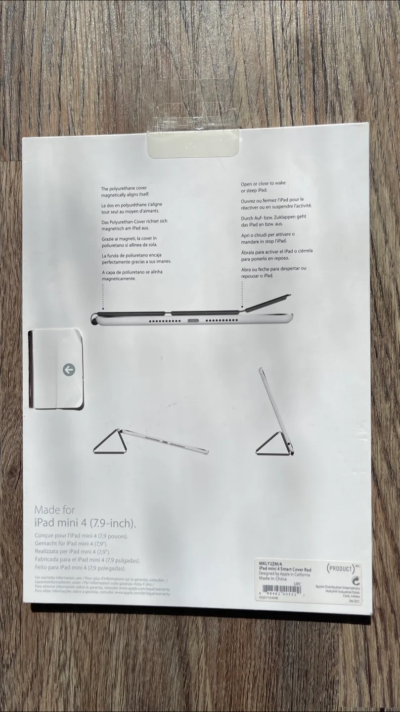 🏒 Apple iPad Mini 4 Tablet Smart Cover image indicator(2)