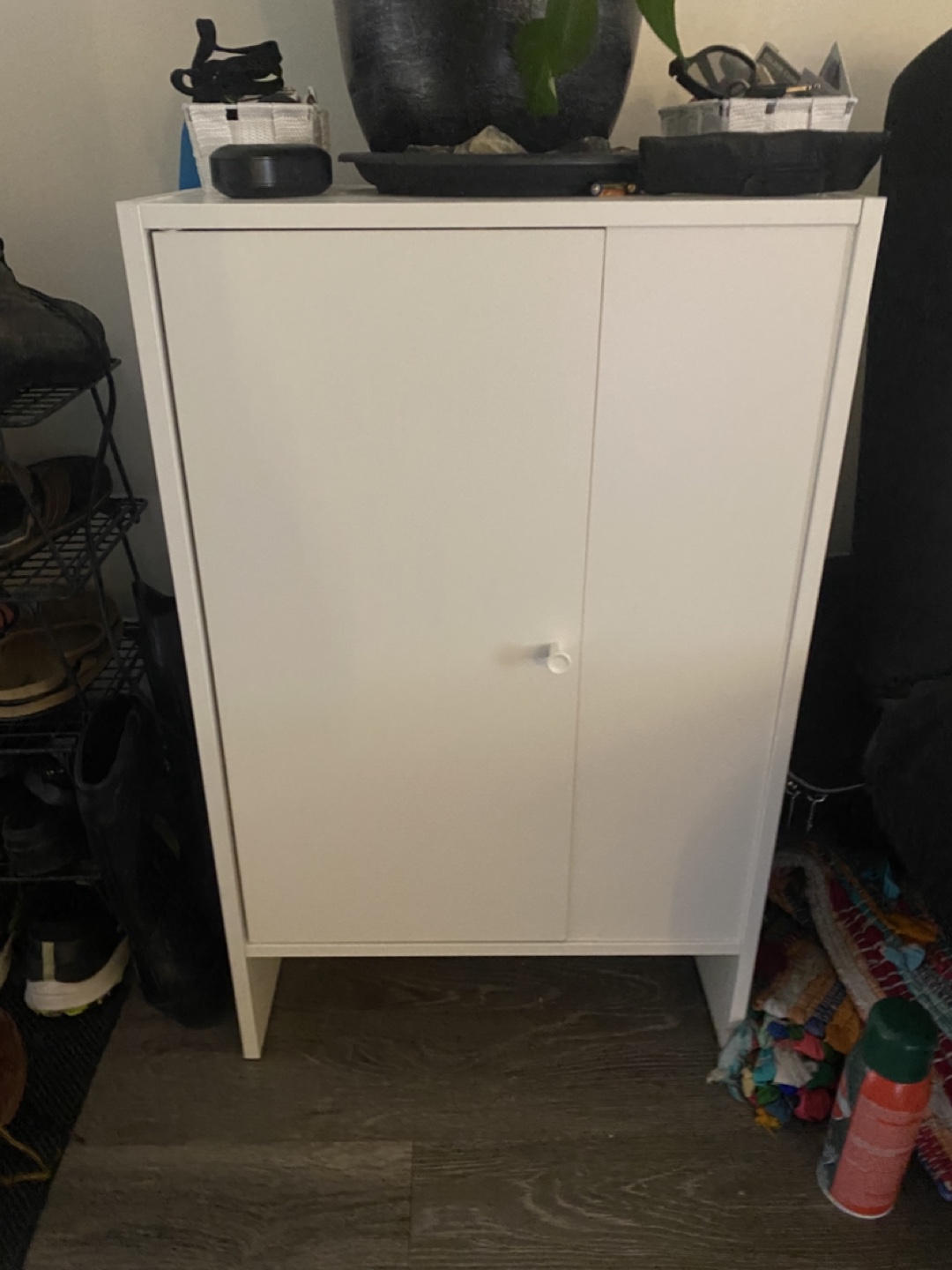 IKEA Baggebo White Cabinet - photo 2