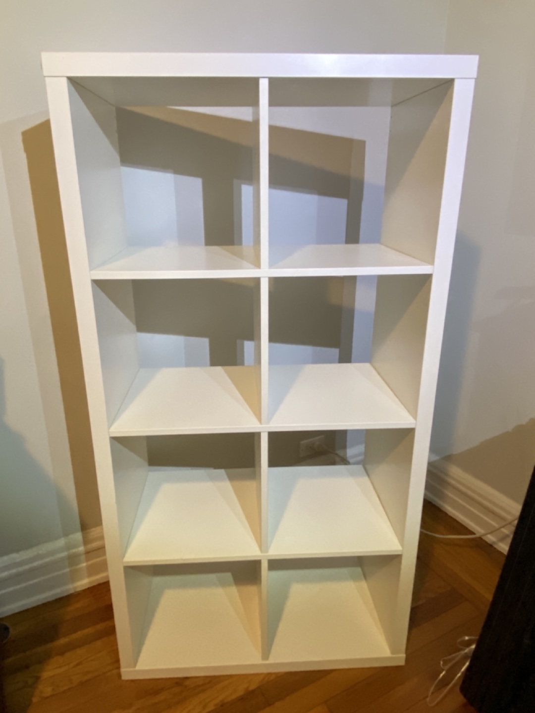 White 4-shelf bookcase - photo 5