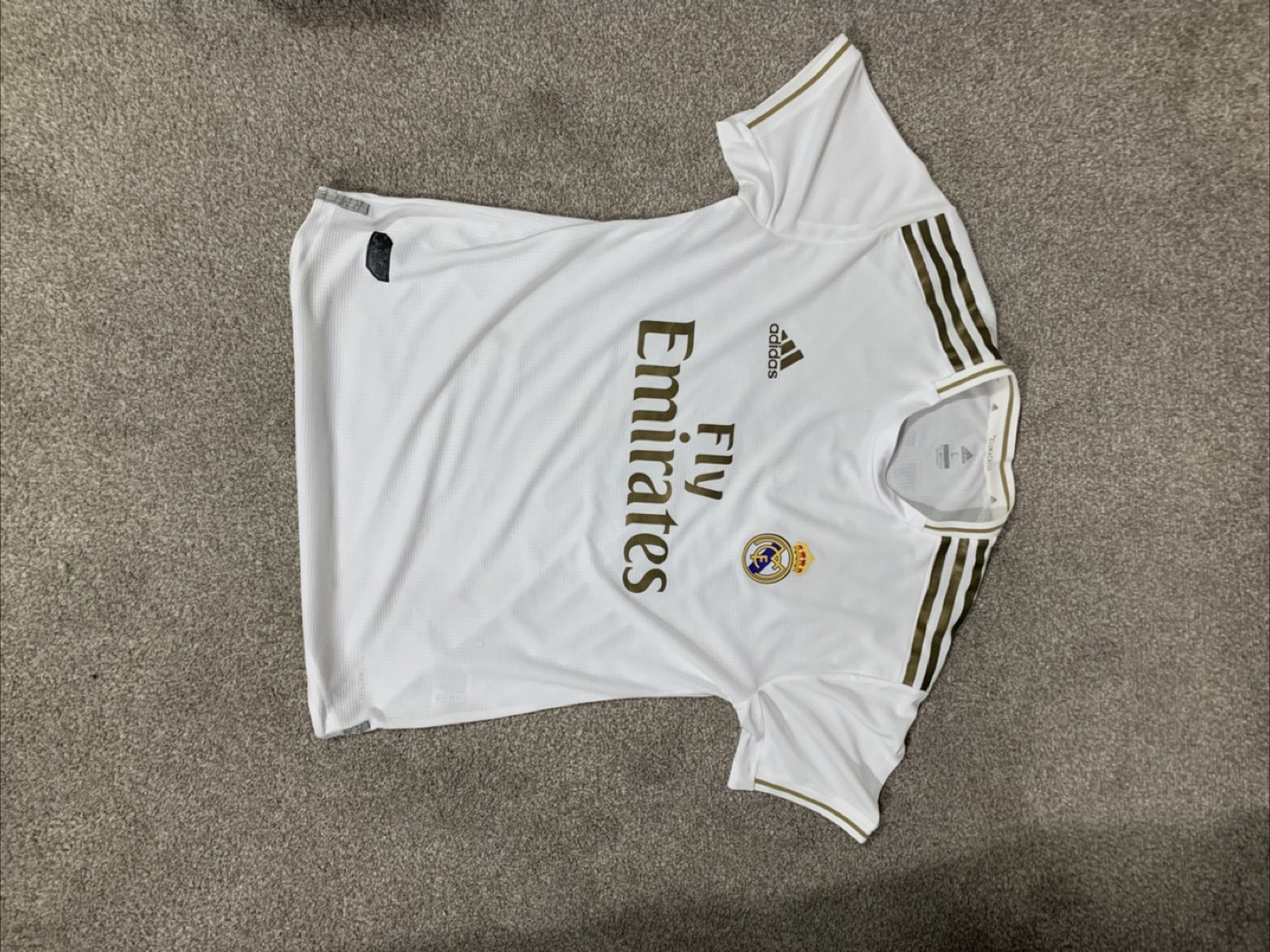 Real Madrid Hazard #7 Adidas Jersey - Size L - photo 3