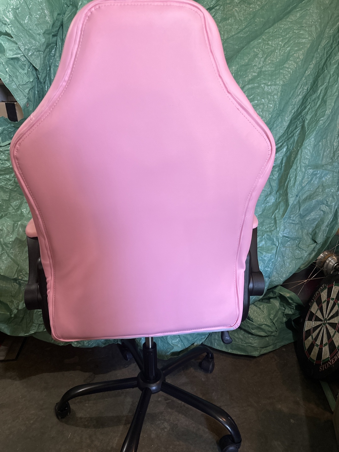 Pink and White Gaming Chair - photo 5