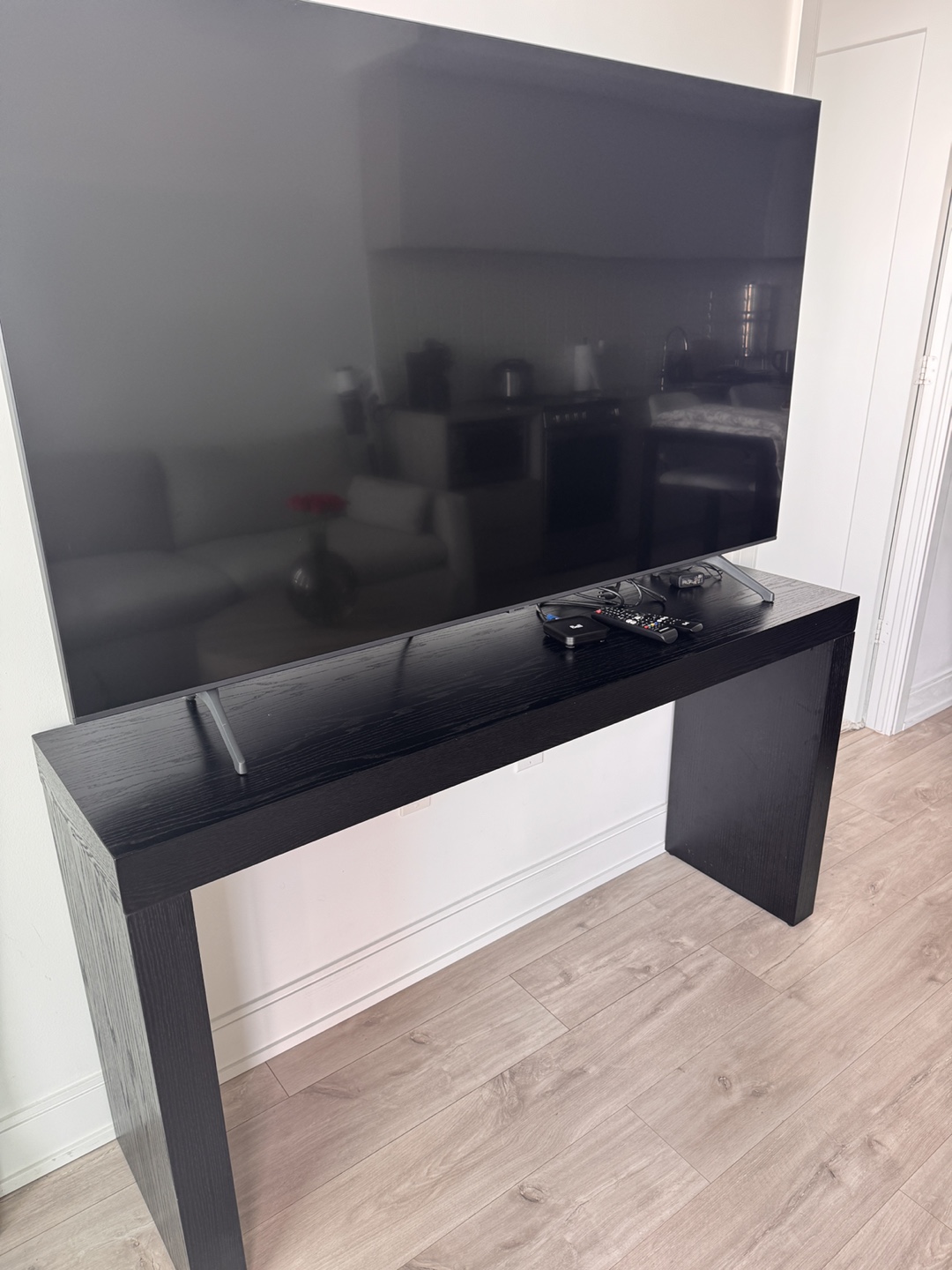Black Console Table - photo 3
