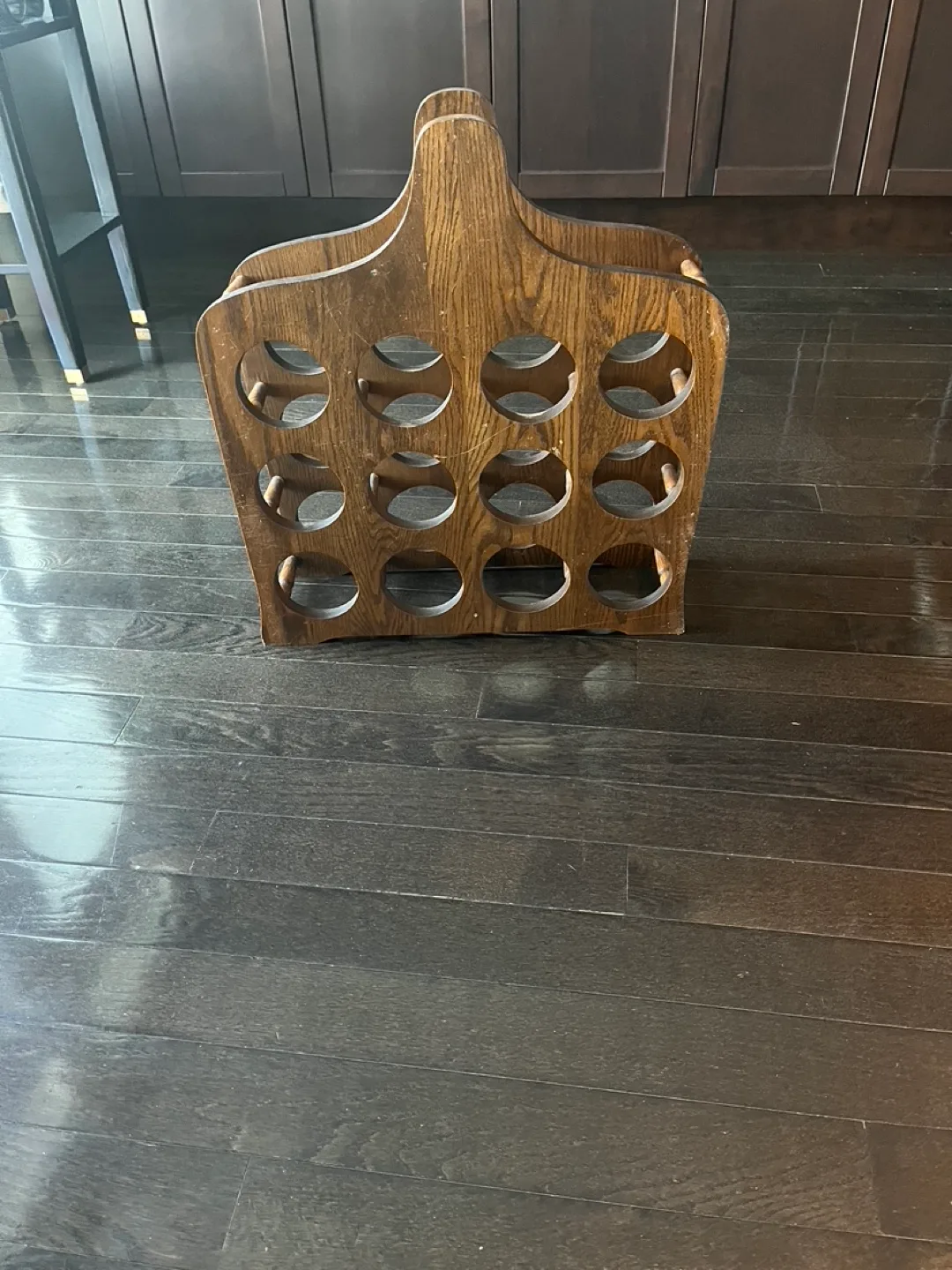 Vintage Wooden Wine Rack thumbnail