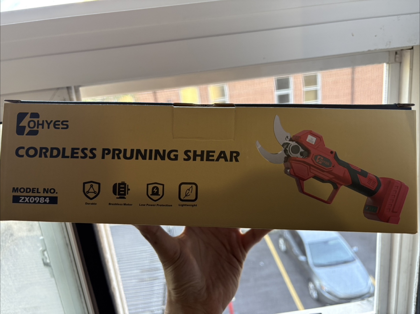 OHYES Cordless Pruning Shear ZX0984 - photo 3