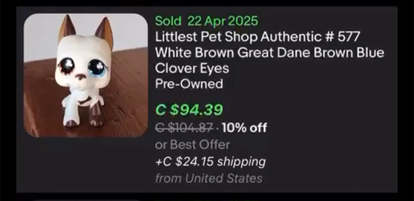 LPS Littlest Pet Shop Authentic #577 Tom Dawson Lps Popular image indicator(5)