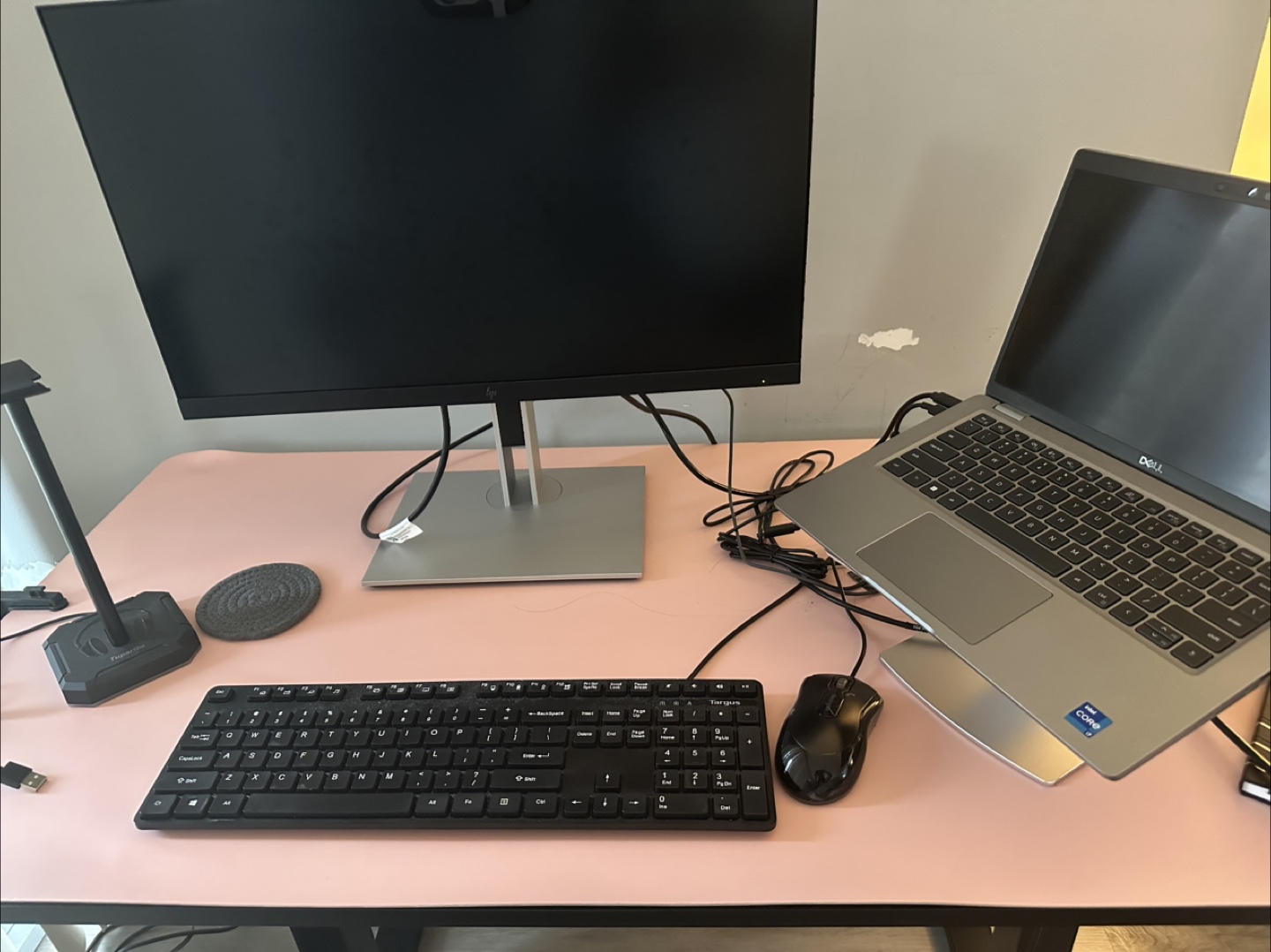 Standing Desk with free headphone stand and mug holder - photo 2