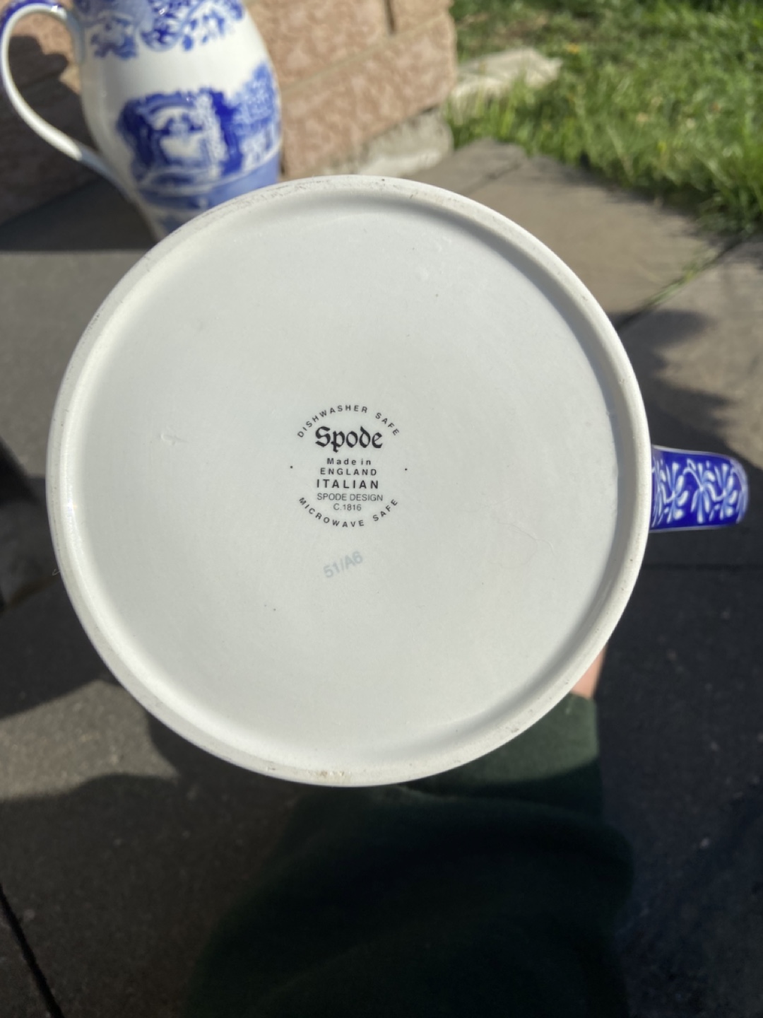 Spode Blue Italian Pitchers - TWO AVAILABLE - photo 3