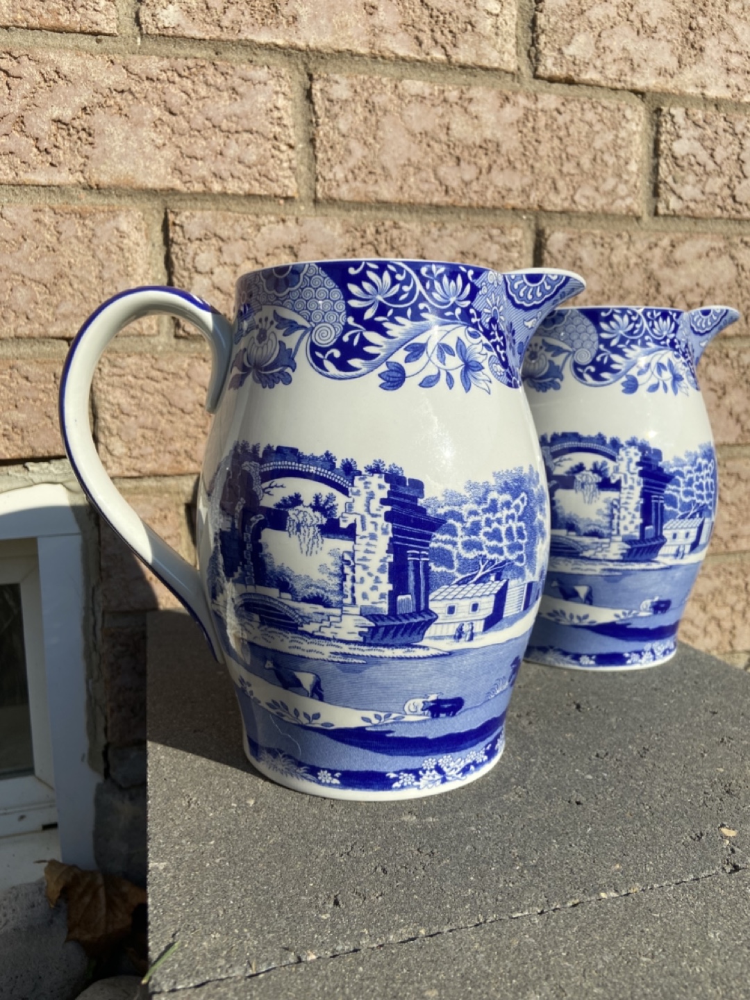 Spode Blue Italian Pitchers - TWO AVAILABLE - photo 2