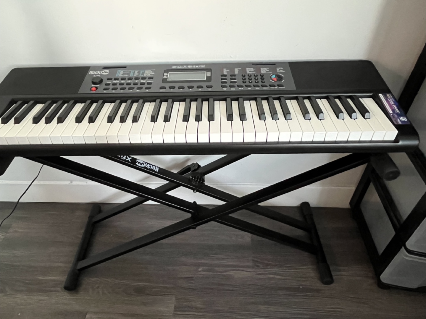 RockJam 61-Key Keyboard with Stand
