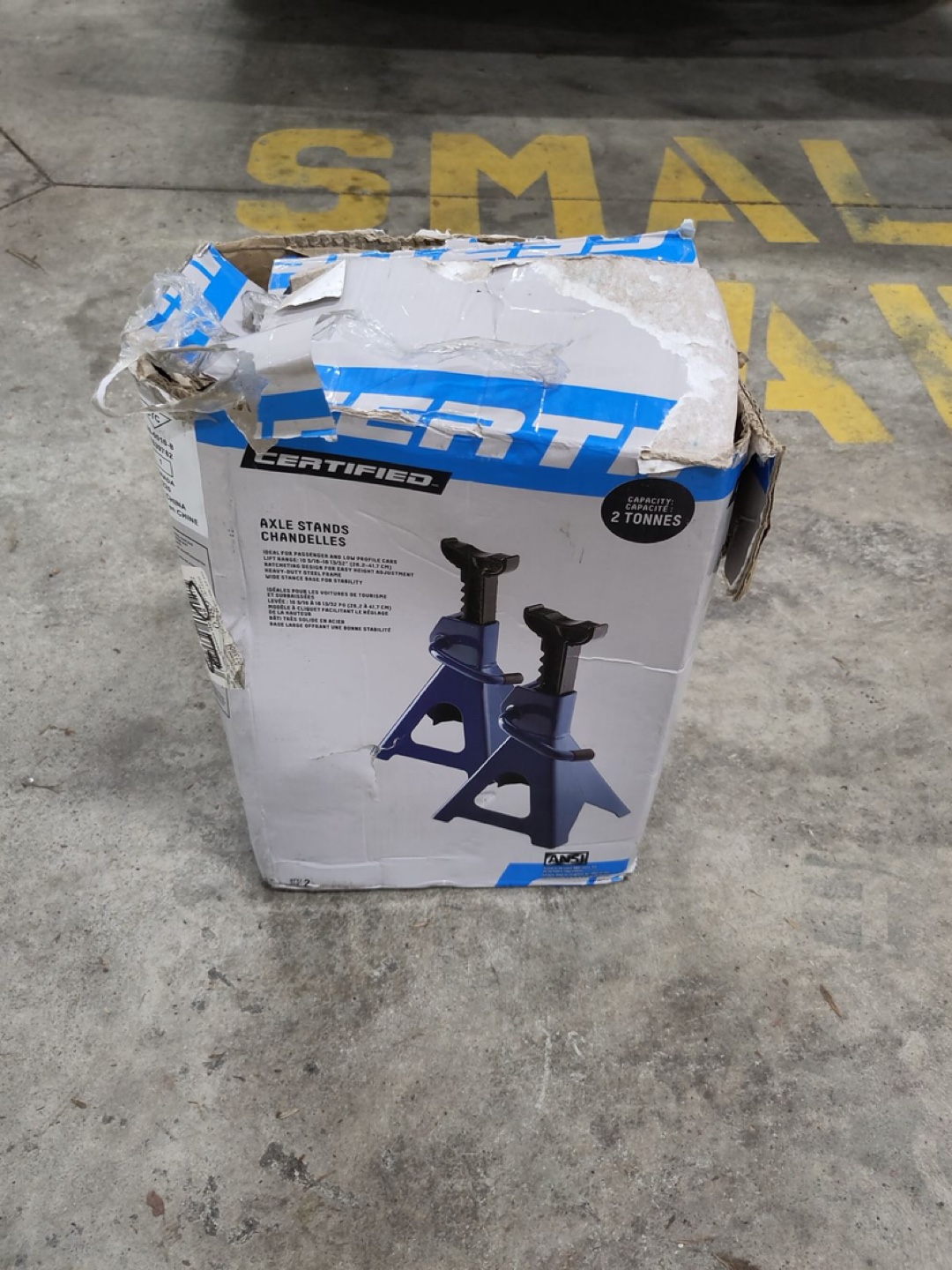 Certified 2-Ton Trolley Jack and Axle Stands Set - photo 3
