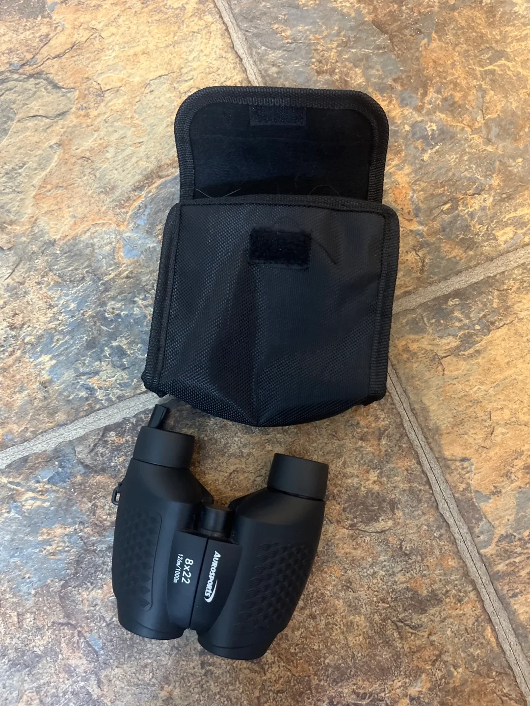 Aurosport 8x22 Binoculars with Carrying Case image indicator(4)