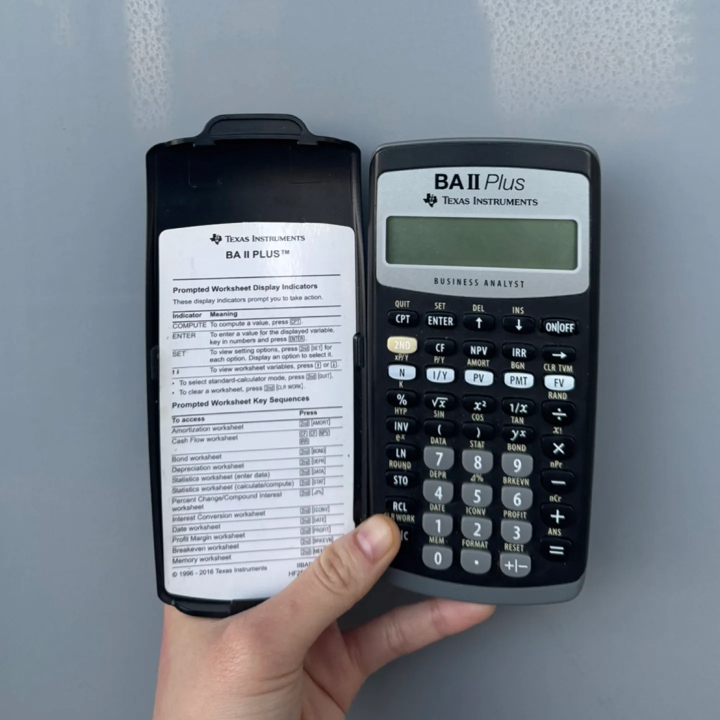 Texas Instruments BA II Plus Financial Calculator image indicator(2)