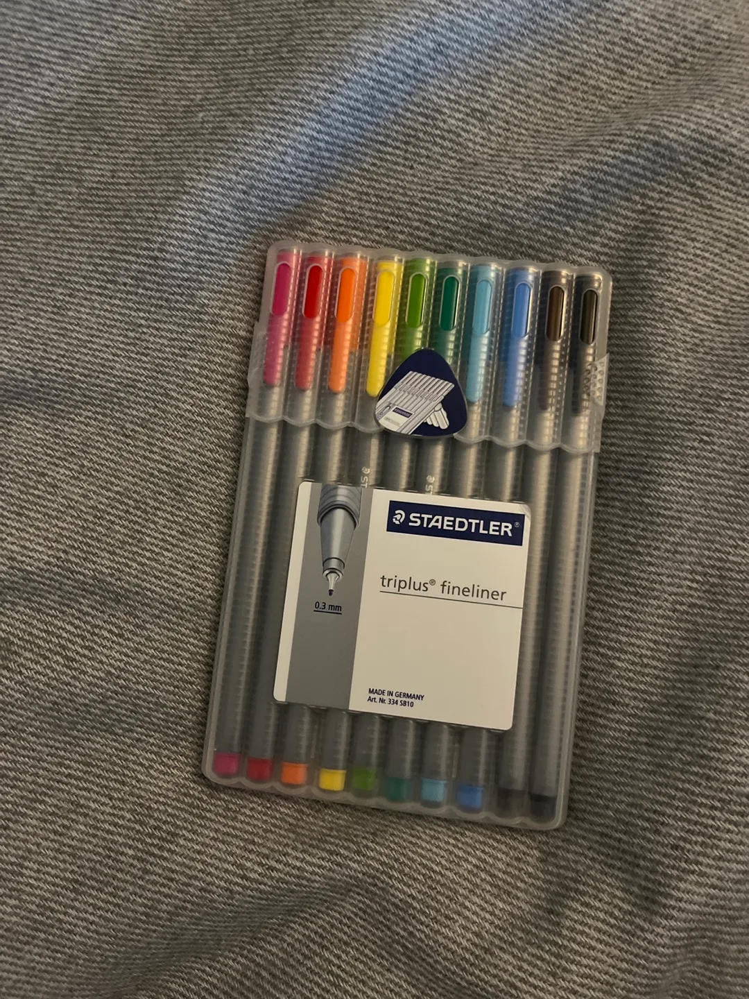 Staedtler Triplus Fineliner Pens - Set of 10 thumbnail