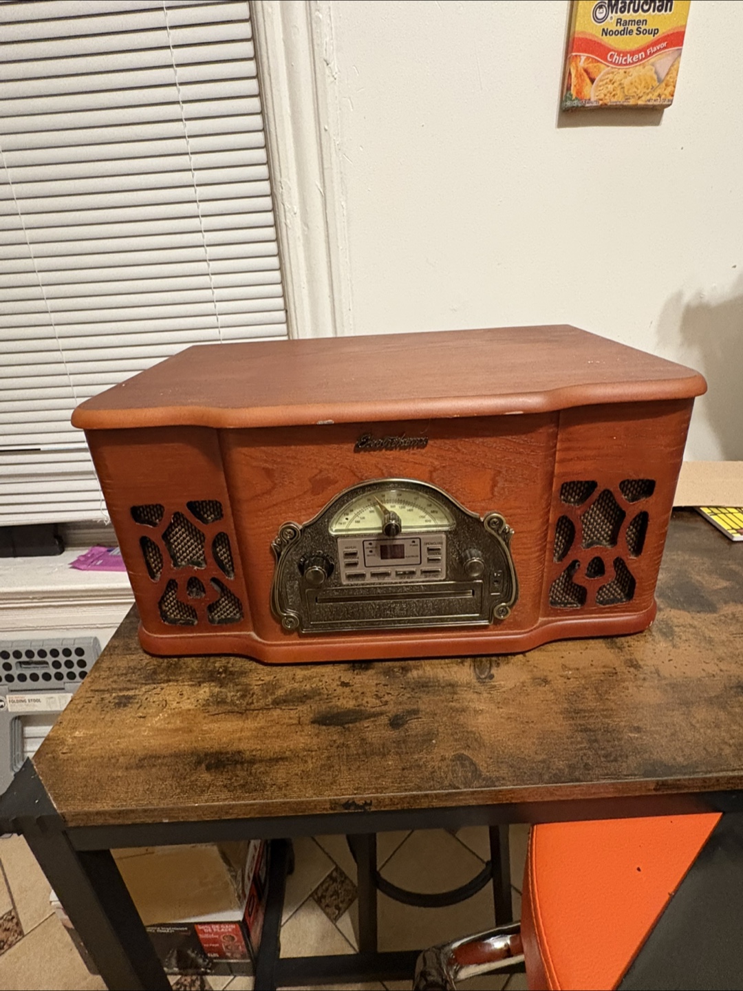 Electrohome 3-in-1 Record Player, CD Player, and Radio