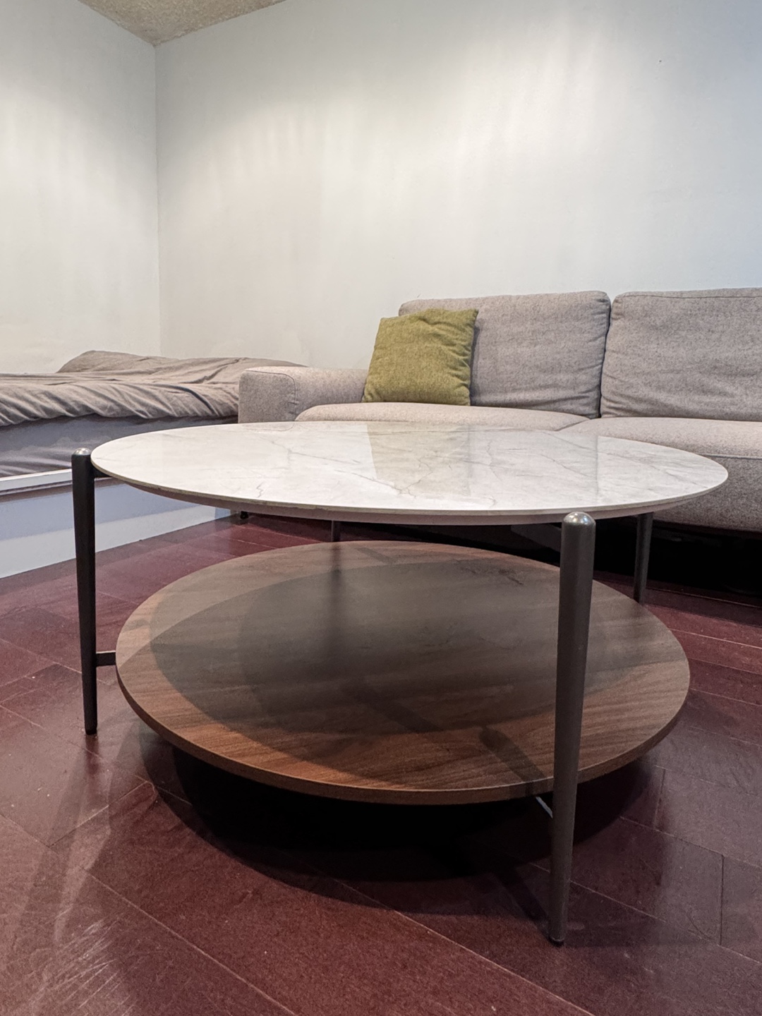 Mid century modern Nairobi Ceramic Coffee Table - 94cm - photo 2
