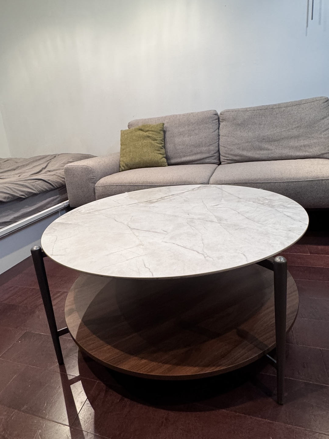 Mid century modern Nairobi Ceramic Coffee Table - 94cm - photo 4