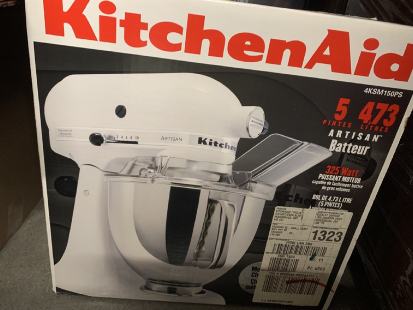 KitchenAid 5-Quart Artisan Stand Mixer - photo 2