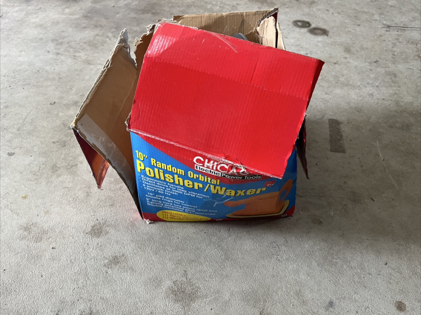 Chicago Electric 10" Random Orbital Polisher/Waxer - photo 3