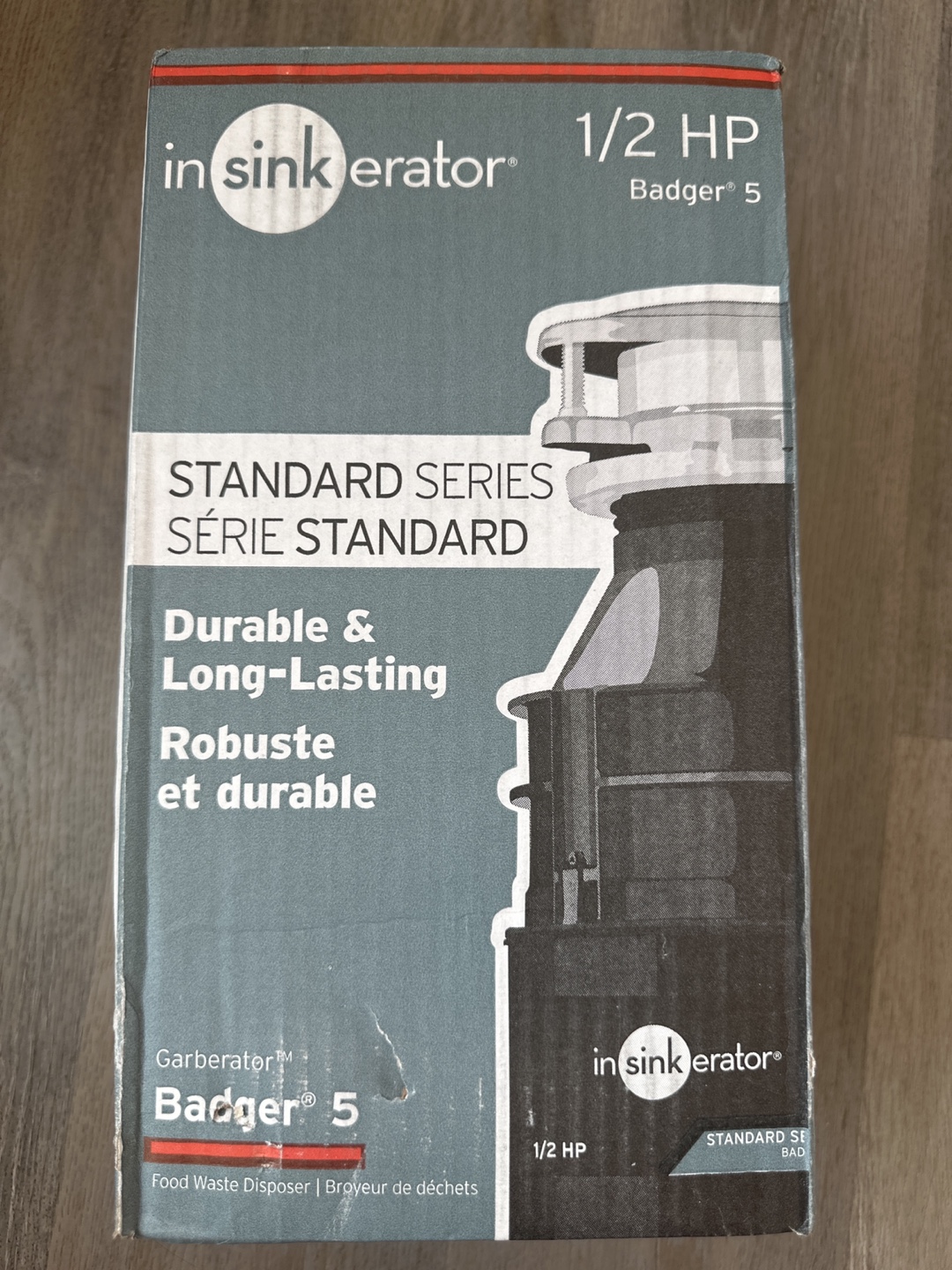 Insinkerator Badger 5 1/2 HP Food Waste Disposer