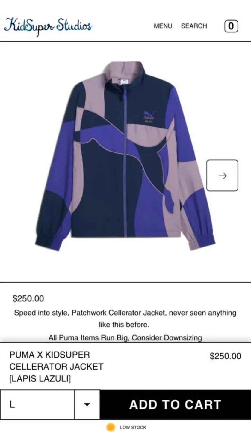 PUMA x KIDSUPER Men Cellerator Track Jacket & Pants image indicator(6)