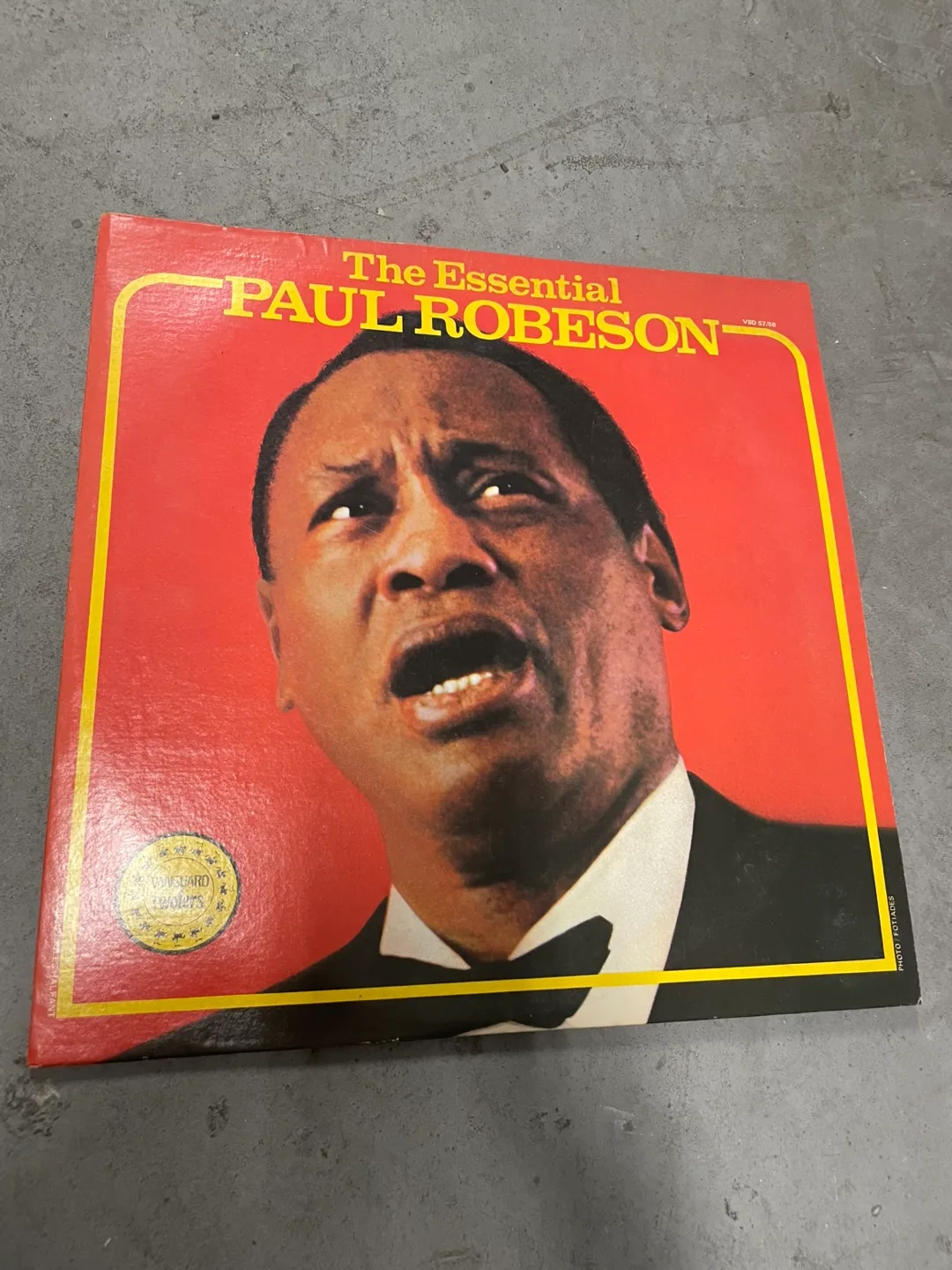 The Essential Paul Robeson Vinyl Record thumbnail