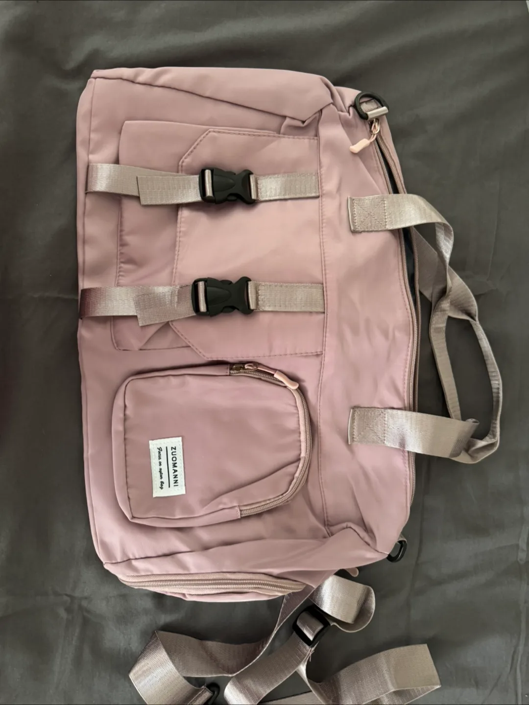 ZUOMANN! Purple Travel Duffle Bag 🏒 thumbnail