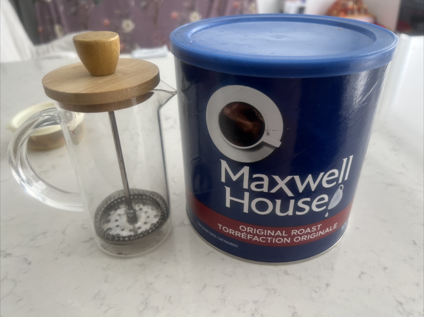Mini French Press & Maxwell House Coffee - photo 3