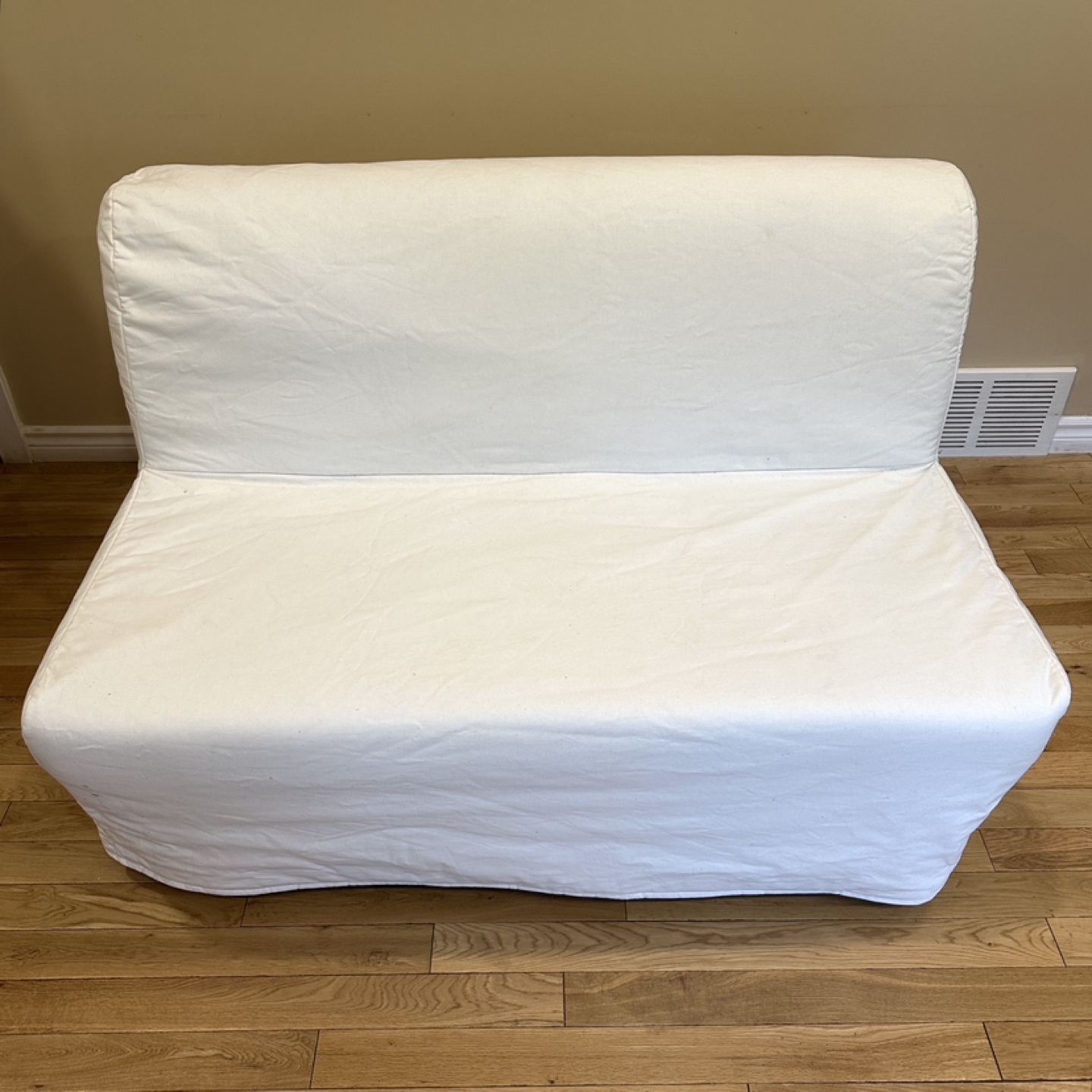 White IKEA LYCKSELE Futon Sofa Bed (CAN DELIVER)