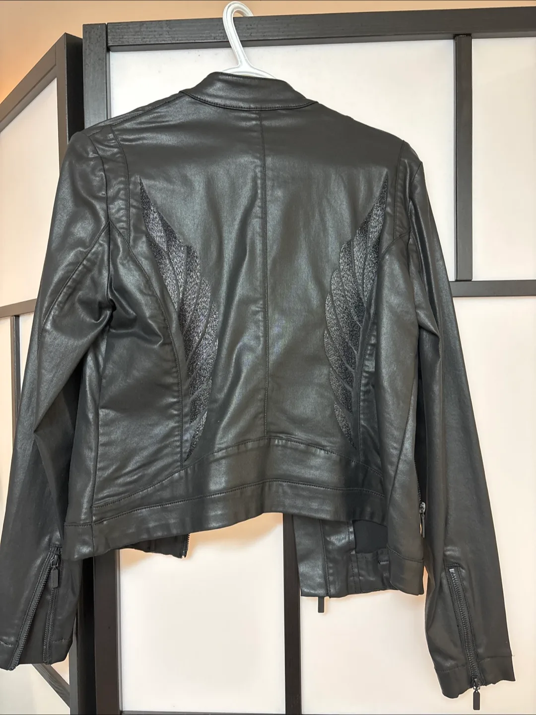 🥕Harley-Davidson Women's Small Black coated- cotton  Jacket image indicator(3)