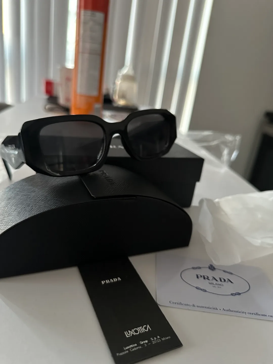 Prada Sunglasses - Authentic, New with box thumbnail