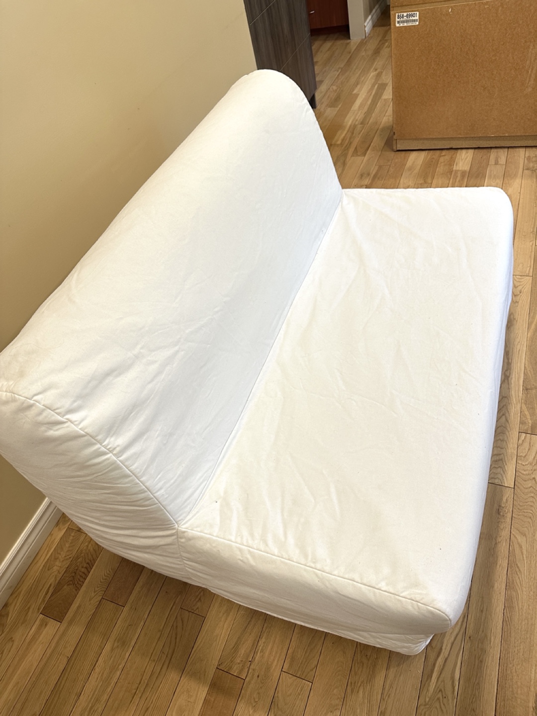 White IKEA LYCKSELE Futon Sofa Bed (CAN DELIVER) - photo 3
